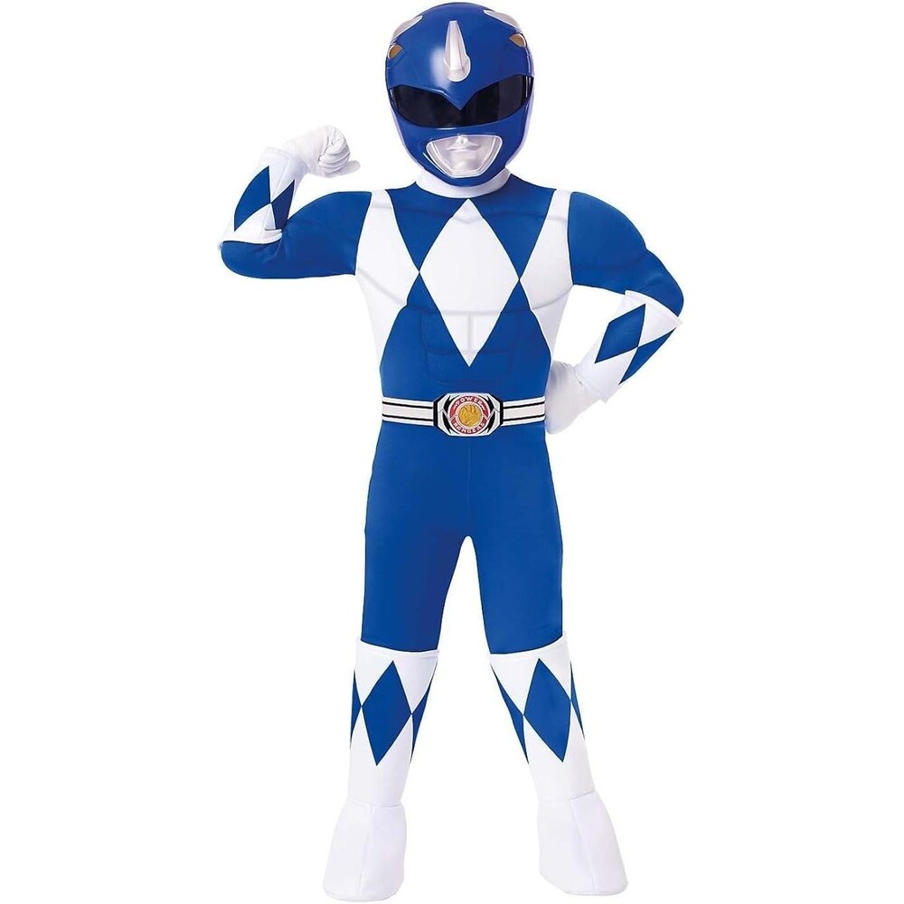 Spirit‎ Halloween Mighty Morphin Power Ranger Blue Toddler 5T-6T Mask